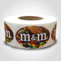 M & M Label - 1 roll of 500 (560066)