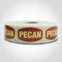 Pecan Label - 1 roll of 1000 (568064)