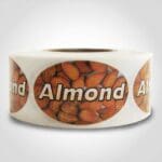 Almond Label - 1 roll of 500 (560049)