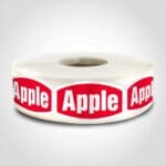 Apple Label - 1 roll of 1000 (568003)