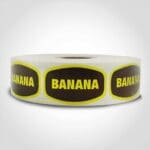 Banana Label - 1 roll of 1000 (568006)