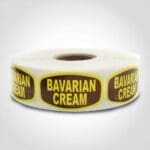 Bavarian Cream Label - 1 roll of 1000 (568007)