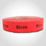 Bison Label - 1 roll of 1000 (510012)