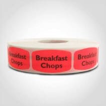 Breakfast Chops Label - 1 roll of 1000 (540186)