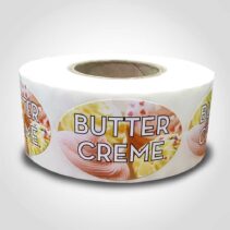 Butter Creme Label - 1 roll of 500 (560078)