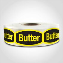 Butter Label - 1 roll of 1000 (568012)