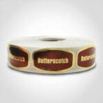 Butterscotch Label - 1 roll of 1000 (568014)