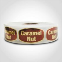 Caramel Nut Label - 1 roll of 1000 (568016)