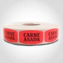 Carne Asada Label - 1 roll of 1000 (540123)