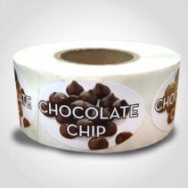 Chocolate Chip Label - 1 roll of 500 (560062)