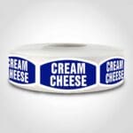 Cream Cheese Label - 1 roll of 1000 (568025)