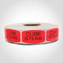 Cube Steak Label - 1 roll of 1000 (540040)