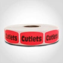 Cutlets Label - 1 roll of 1000 (540196)