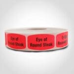 Eye of Round Steak Label - 1 roll of 1000 (540221)