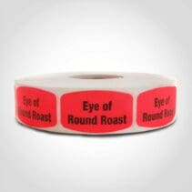 Eye of Round Roast Label - 1 roll of 1000 (540239)