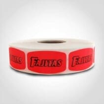 Fajitas Label - 1 roll of 1000 (540243)