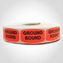 Ground Round Label - 1 roll of 1000 (540058)