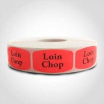 Loin Chop Label - 1 roll of 1000 (540067)