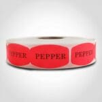 Pepper Label - 1 roll of 1000 (510049)