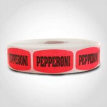 Pepperoni Label - 1 roll of 1000 (520048)