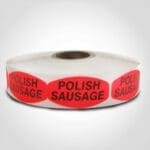 Polish Sausage Label - 1 roll of 1000 (540078)