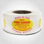 Bulk Pork Sausage Label - 1 roll of 500 (500144)