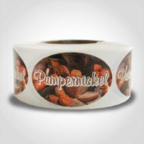 Pumpernickel Label - 1 roll of 500 (560076)