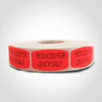 Reduced For Quick Sale Label - 1 roll of 1000 (510079)