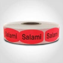 Salami Label - 1 roll of 1000 (520058)