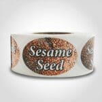 Sesame Seed Label - 1 roll of 500 (560077)