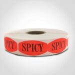 Spicy Label - 1 roll of 1000 (510183)