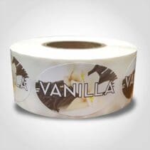 Vanilla Label - 1 roll of 500 (560086)