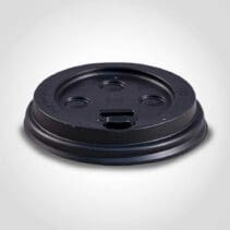 Black Hot Cup Lids - 8oz - 1000 PACK (261085)