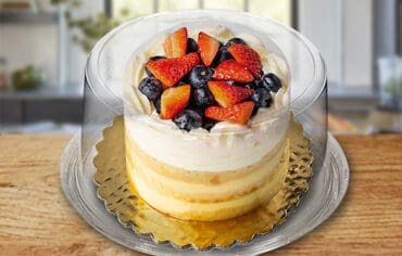 Clear Cake Container