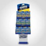 GIANTS 72 ct Tray Trio 6 Display