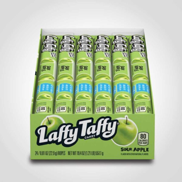 Laffy Taffy® Sour Apple Rope - 24pk