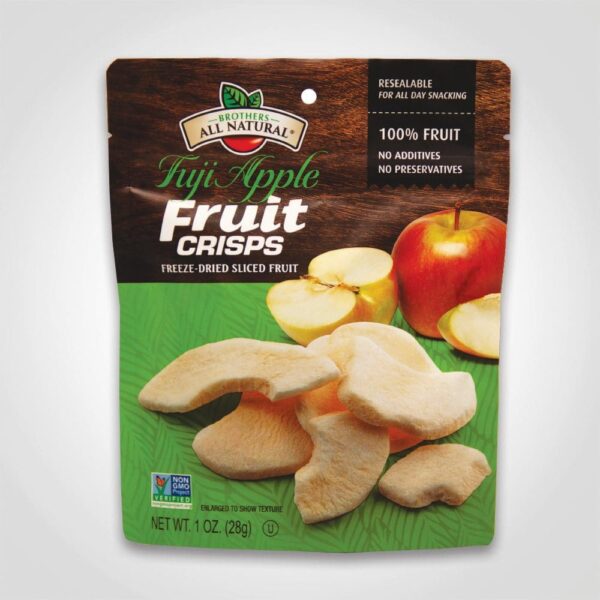 Brothers All Natural Fuji Apple Fruit Crisp 1oz - 8 PACK (48036)