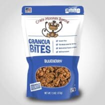 Crazy Monkey Granola Blueberry 7.5oz - 6 PACK (49533)