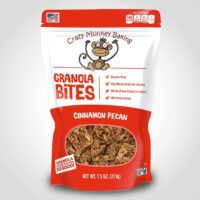 Crazy Monkey Granola Cinnamon Pecan 7.5oz - 6 PACK (49536)