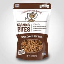 Crazy Monkey Granola Dark Chocolate Chip 7.5oz - 6 PACK (49532)