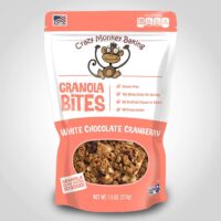 Crazy Monkey Granola White Chocolate Cranberry 7.5oz - 6 PACK (49538)