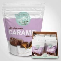 Forever Sweet Milk Chocolate Caramels with Sea Salt 5.25oz - 12 PACK (46227)