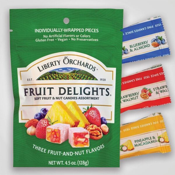 Liberty Orchard Classic Fruit Delights 4.5oz - 9 PACK (49320)