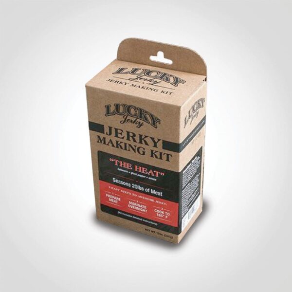 Lucky Jerky "The Heat" Jerky Kit 12oz - 6 PACK (90421)