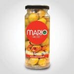 Mario Green Olives Pitted withTouch Of Olive Oil 6.0 oz - 6 PACK (47374)