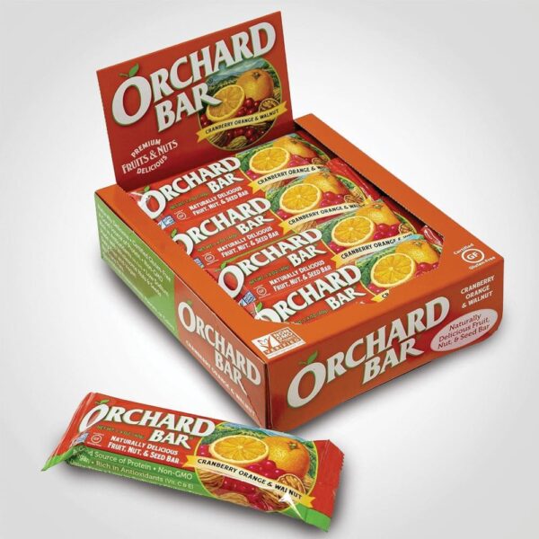 Orchard Bar Cranberry Orange and Walnut 1.4oz - 12 PACK (49328)