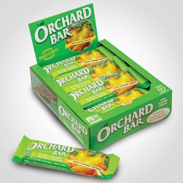 Orchard Bar Pear Almond Crunch 1.4oz - 12 PACK (49329)