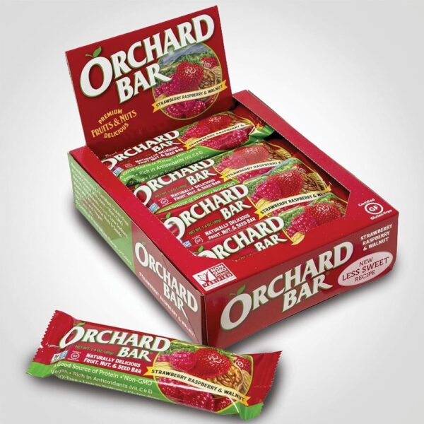 Orchard Bar Strawberry Raspberry and Walnut Carton 1.4oz - 12 PACK (49324)