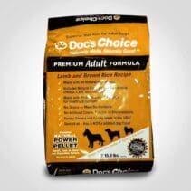 Doc's Choice Premium Adult Lamb and Brown Rice Dog Food 15 lb (71530)