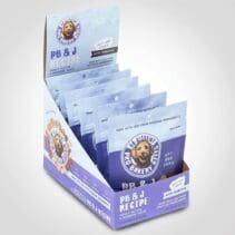 Pro Bakery Dog Bites PBandJ Blueberry Flavor Carton with Probiotics 2oz - 6 PACK (47592)